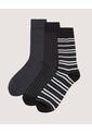 Medias X3 Para Hombre Caña Larga Color Negro Marca Ostu #60980336 de Ostu