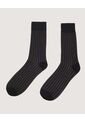 Medias X3 Para Hombre Caña Larga Color Negro Marca Ostu #60980336 de Ostu