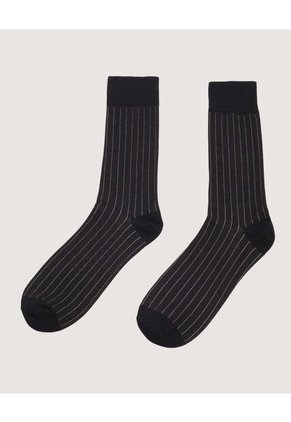 Medias X3 Para Hombre Caña Larga Color Negro Marca Ostu #60980336