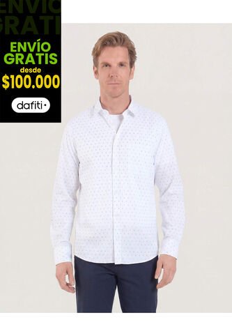 Pantalón  Para Hombre 5 Bolsillos Color Azul Marca Ostu #60070544 Ostu