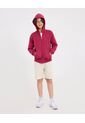 Buzo  Infantil Niño Zipper Color Vino Marca Ostu #80060191 de Ostu