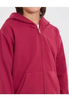Buzo  Infantil Niño Zipper Color Vino Marca Ostu #80060191