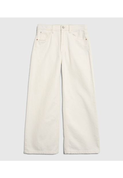 Jean Infantil Niña Wide-Leg Color Crudo Marca Ostu #90160093