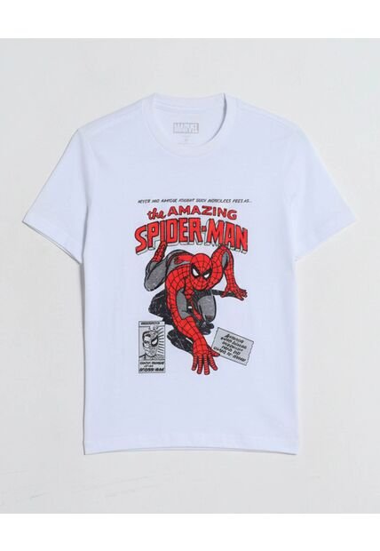 Camiseta  Infantil Niño Manga Corta Cuello Redondo Color Blanco Marca Ostu #80090321