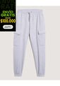 Pantalón  Para Hombre Jogger Color Gris Marca Ostu #60070482 de Ostu