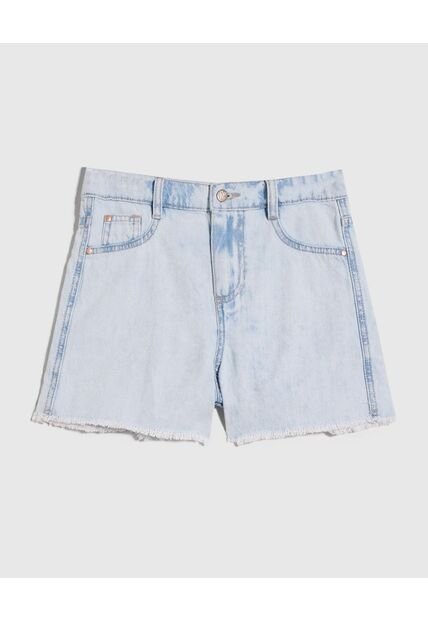 Short Para Niña  Color Azul Claro Marca Ostu #90190046