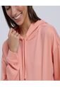 Buzo Para Mujer Hoodie Color Coral Marca Ostu #40060372 de Ostu