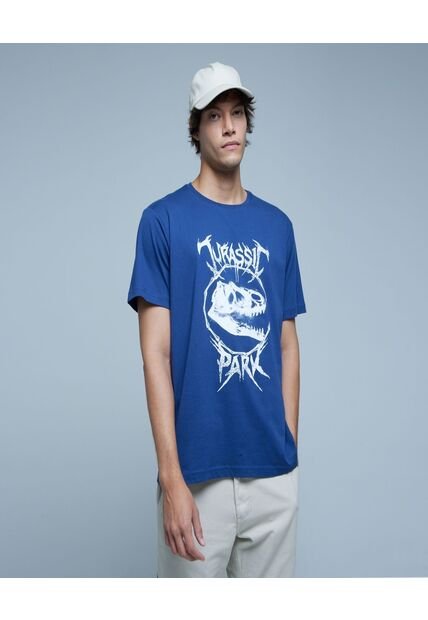 Camiseta Manga Corta Jurassic World  De Hombre #60091240