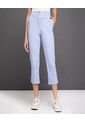 Pantalon Para Mujer Capri Color Azul  Marca Ostu #40070347 de Ostu