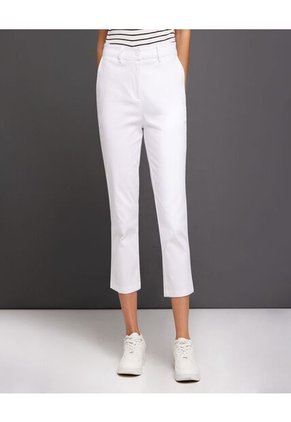 Pantalon Para Mujer Capri Color Blanco Marca Ostu #40070347