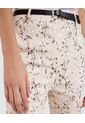Pantalon Para Mujer Capri Color Beige Marca Ostu #40070373 de Ostu