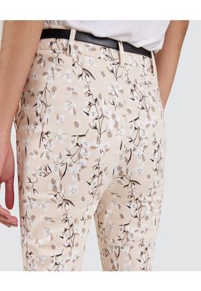 Pantalon Para Mujer Capri Color Beige Marca Ostu #40070373
