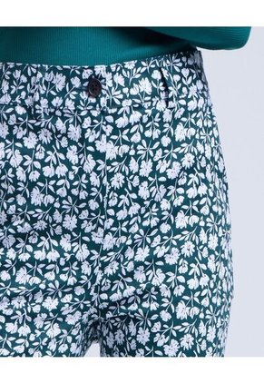 Pantalon Para Mujer Capri Color Verde  Marca Ostu #40070463