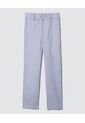 Pantalon Para Mujer Capri Color Azul  Marca Ostu #40070347 de Ostu