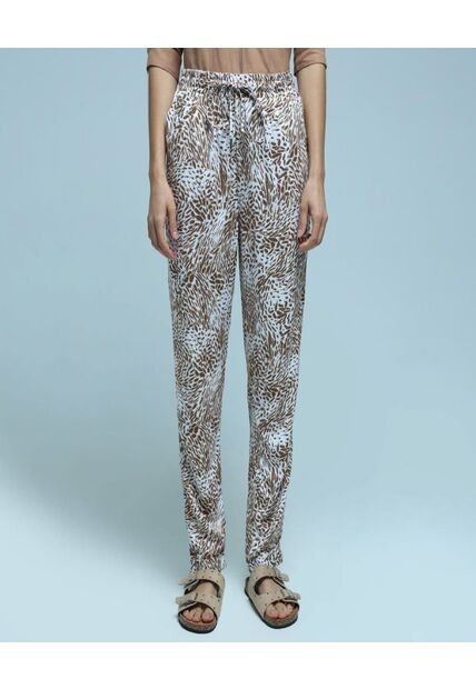 Pantalon Para Mujer Jogger Color Camel Marca Ostu #40070577