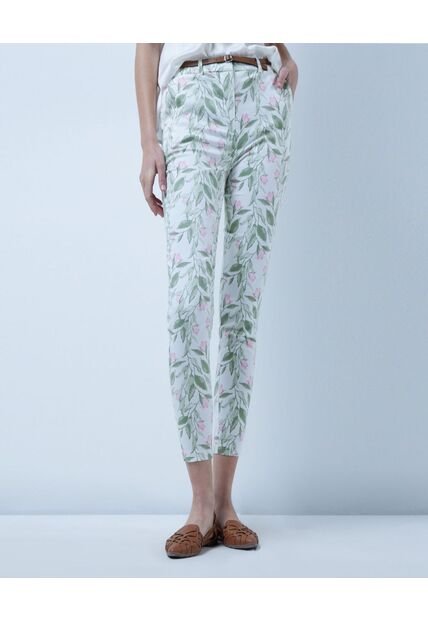 Pantalon Para Mujer Chino Color Verde  Marca Ostu #40070553