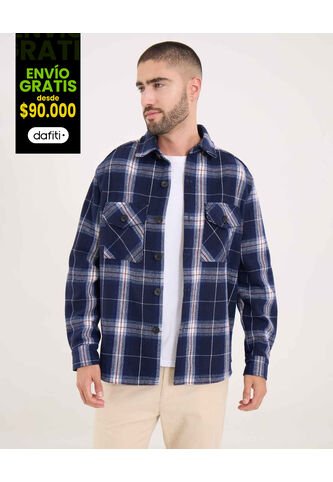 Chaqueta Para Hombre  Color Azul Rey Marca Ostu #60080115 Ostu