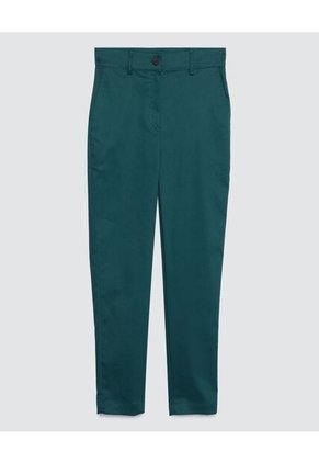 Pantalon Para Mujer Capri Color Verde  Marca Ostu #40070460