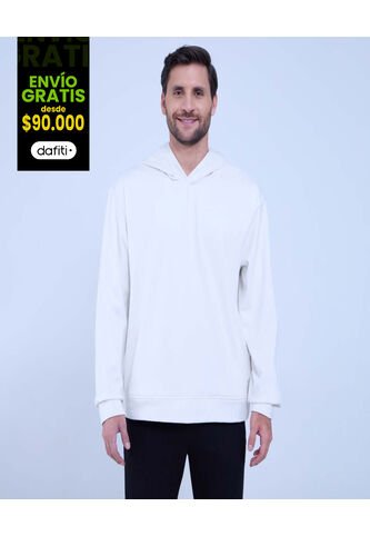Buzo Para Hombre Hoodie Color Crema Marca Ostu #60060471 Ostu