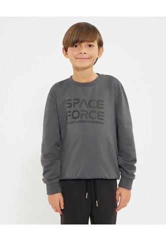 Buzo Para Niño Cuello Redondo Color Negro Marca Ostu #80060136 Ostu