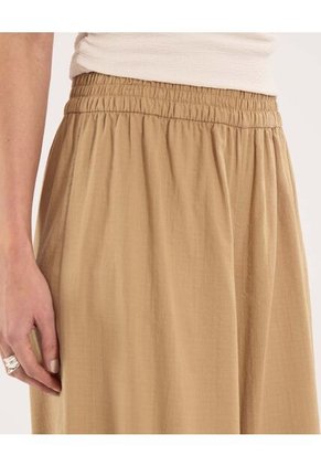Pantalón Para Mujer Moda Color Camel Marca Ostu #40070853