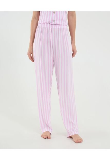 Pantalón Para Mujer Multiusos Plano Color Rosa Marca Ostu #40070820