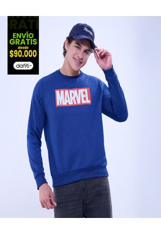 Buzo Estampado De Marvel  Para Hombre #60060477 Ostu Ostu