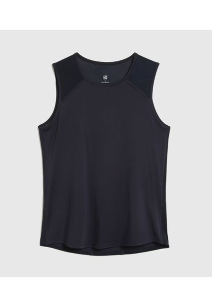 Camiseta Para Mujer Manga Sisa Cuello Redondo Color Azul Marca Ostu #40092452