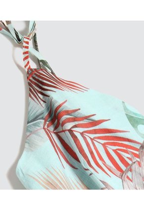 Vestido Para Mujer Manga Sisa Color Verde  Marca Ostu #40170261