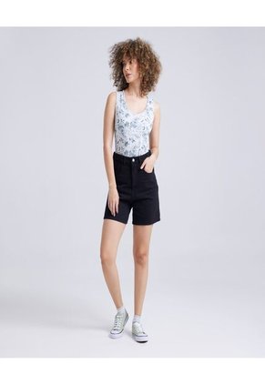 Top Para Mujer Cuello Redondo Color Verde  Marca Ostu #40220294