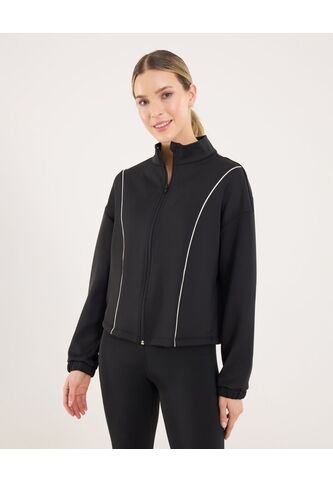 Buzo Para Mujer Cuello Alto O Cuello Tortuga Color Negro Marca Ostu #40060509 Ostu