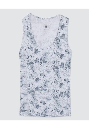 Top Para Mujer Cuello Redondo Color Verde  Marca Ostu #40220294