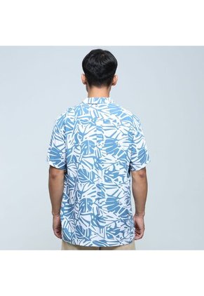 Camisa Para Hombre Manga Corta Sin Bolsillo Color Azul Claro Marca Ostu #60010710