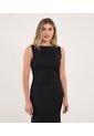 Vestido Para Mujer M/Sisa Medio Color Negro Marca Ostu #40170348 de Ostu