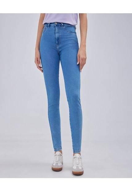 Jean Para Mujer Skinny Color Azul  Marca Ostu #40160422