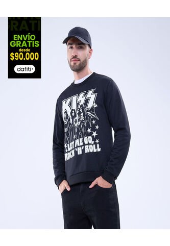 Buzo Para Hombre Estampado Kiss  Para Hombre #60060520 Ostu Ostu