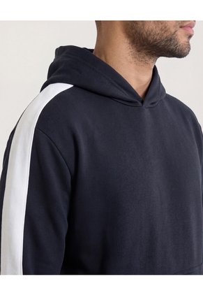 Buzo  Para Hombre Hoodie Color Negro Marca Ostu #60060592