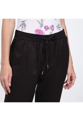 Jogger Mujer Ostu Negro Viscosa