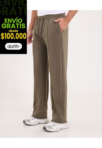 Pantalón Para Hombre Jogger Color Verde Marca Ostu #60070513 Ostu