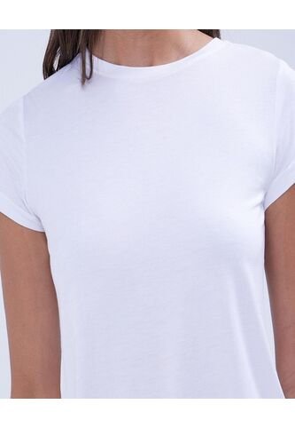 Camiseta Para Mujer Manga Corta Color Blanco Marca Ostu #40091641 Ostu
