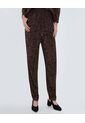Pantalon Para Mujer Jogger Color Café  Marca Ostu #40070705 de Ostu
