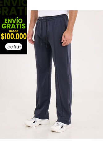 Pantalón Para Hombre Jogger Color Azul Marca Ostu #60070512 Ostu