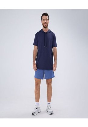 Camiseta Para Hombre Manga Corta Color Azul  Marca Ostu #60091383