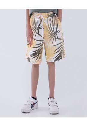 Pantaloneta Para Niño De Baño Corta Color Naranja Marca Ostu #80270013