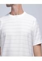Camiseta Para Hombre Manga Corta Color Crema Marca Ostu #60091337 de Ostu