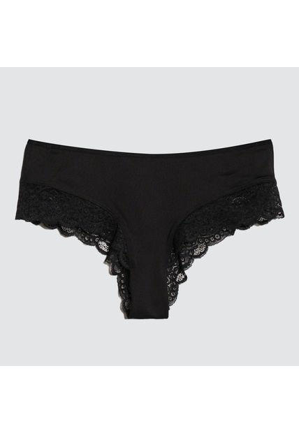 Panty Para Mujer Hipster Color Negro Marca Ostu #40800033