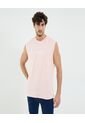 Camiseta Para Hombre Manga Sisa Cuello Redondo Color Rosado Marca Ostu #60091649 de Ostu