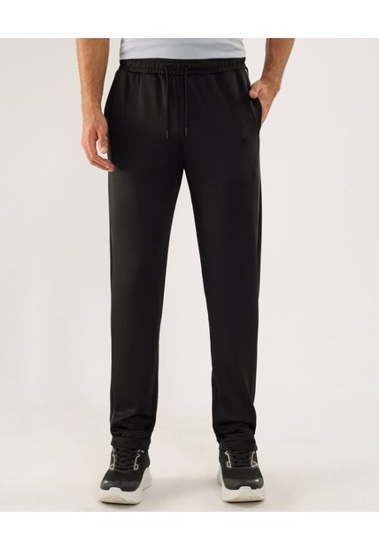 Pantalón Para Hombre Multiusos Punto Color Negro Marca Ostu #60070473