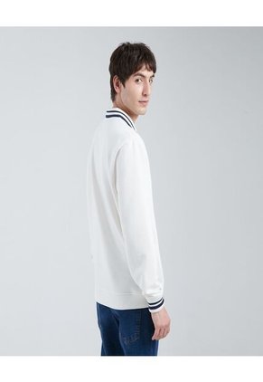 Buzo Para Hombre Cuello Tejido Color Blanco Marca Ostu #60060334