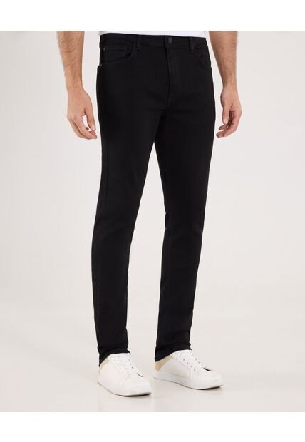 Jean Para Hombre Slim Color Negro Marca Ostu #60160309